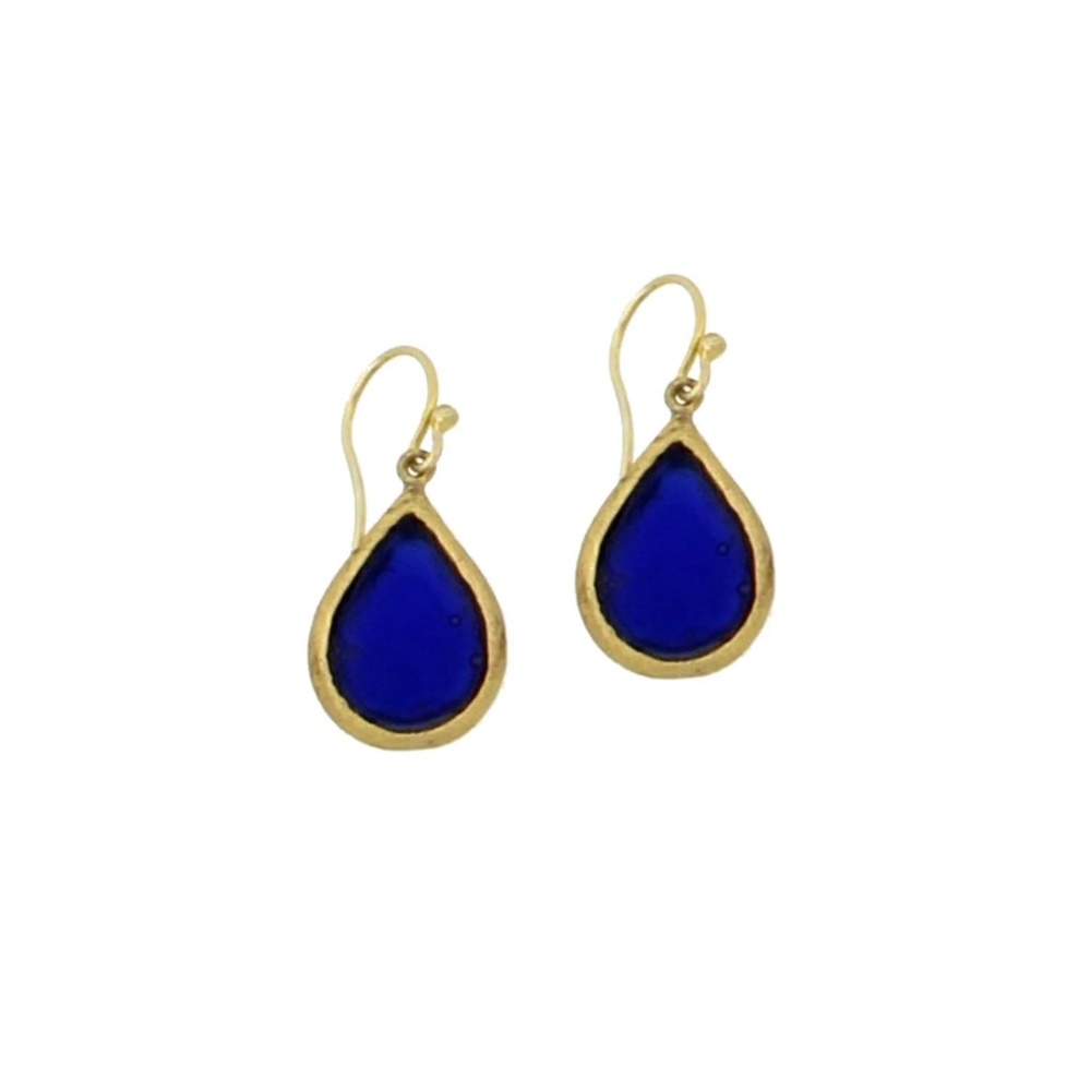 Michael Vincent Michaud Tear Drop Bubbles Earrings